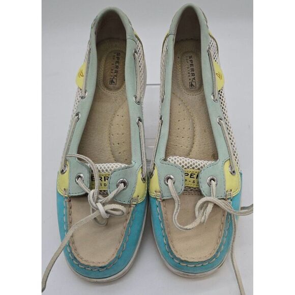 Sperry Womens Top-Sider Canvas & Mesh Boat Shoes Size 7 - Picture 1 of 8